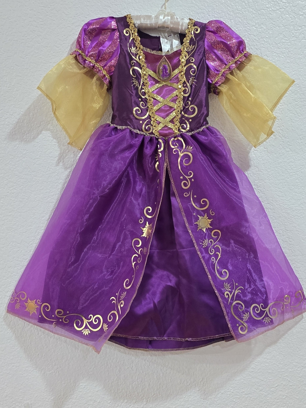 Disney Purple and Gold Princess Gown Costume